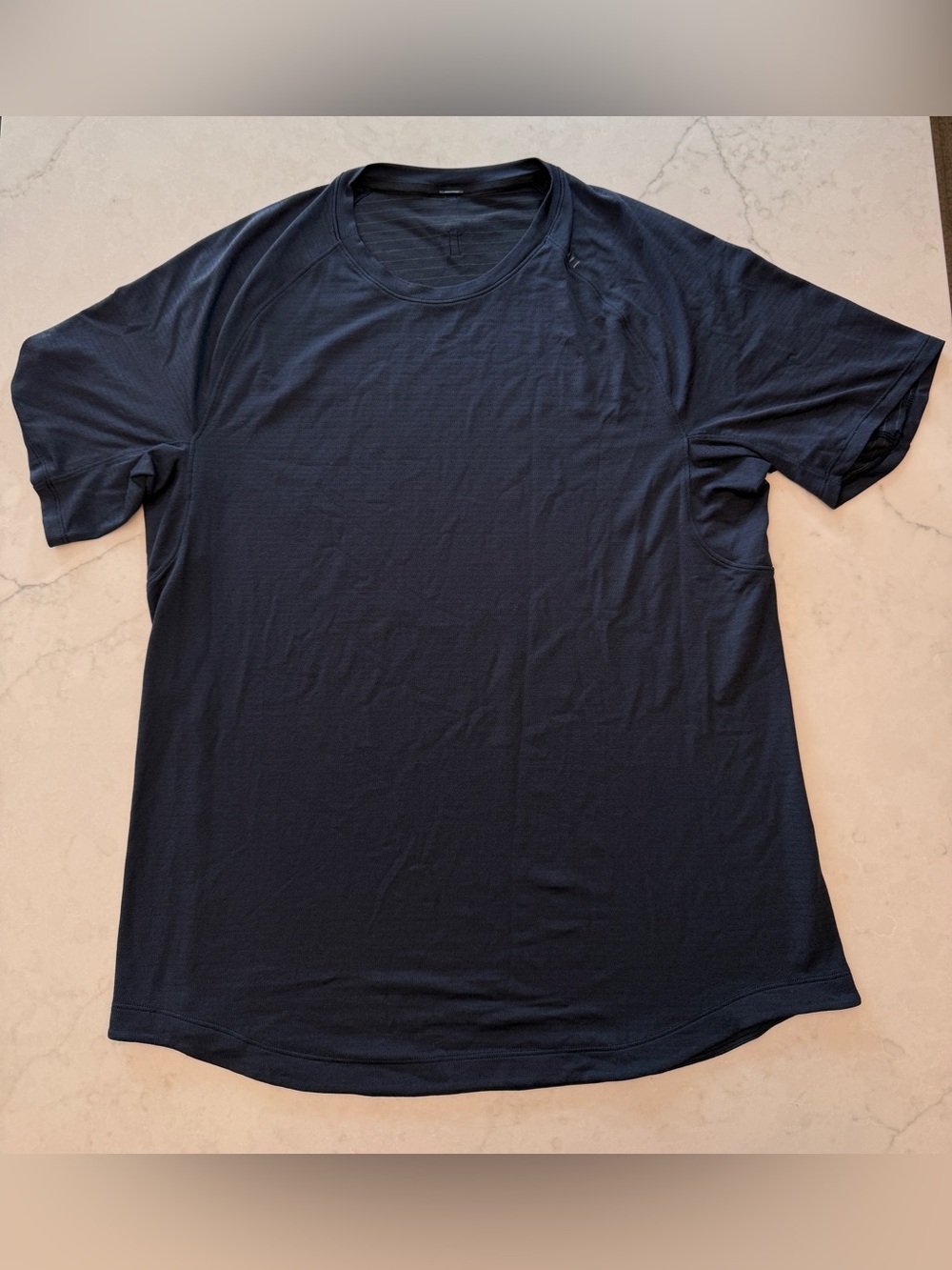 Lululemon License to Train Short-Sleeve T-Shirt - Navy - Men’s Size M